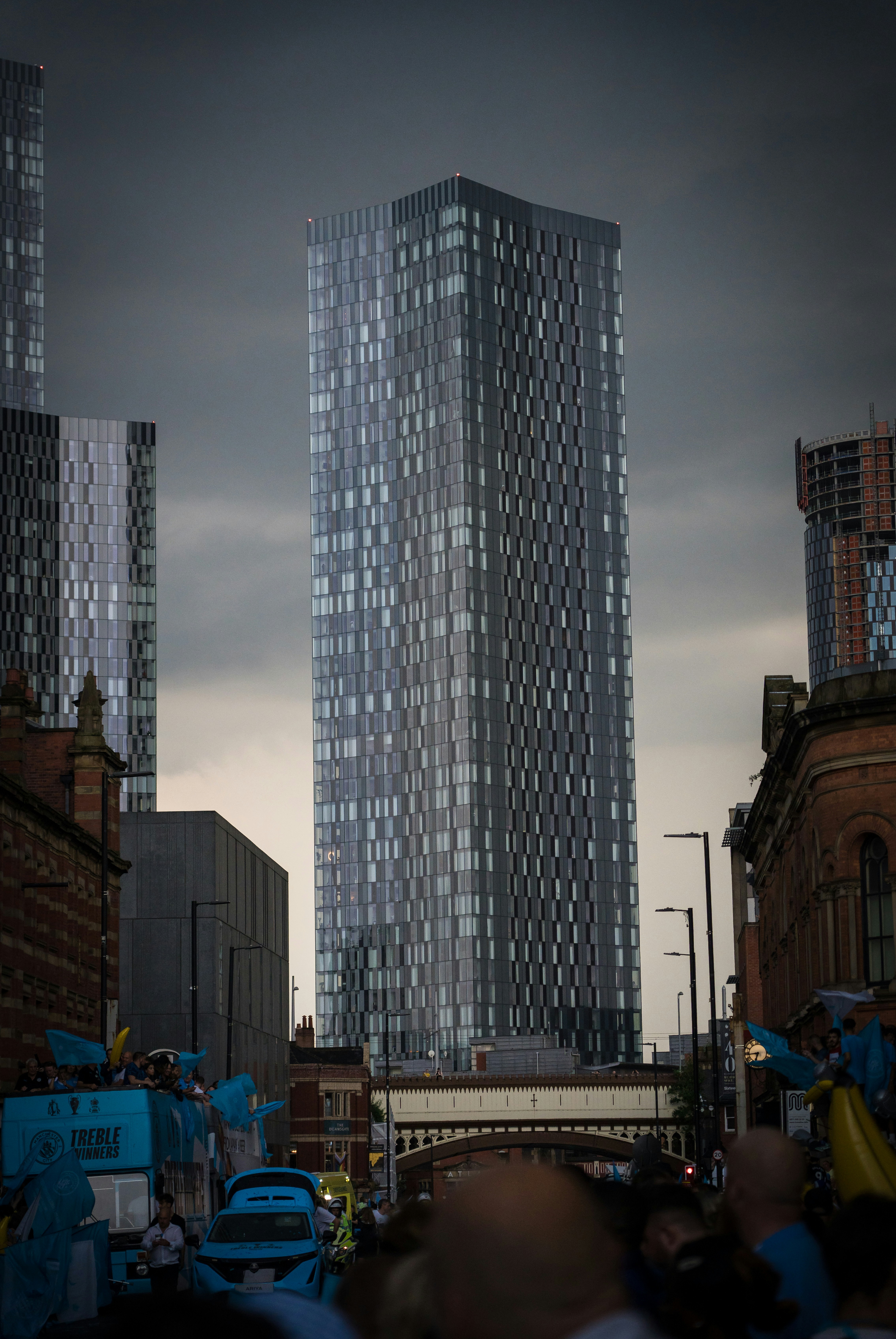 Completed office building in Edinburgh