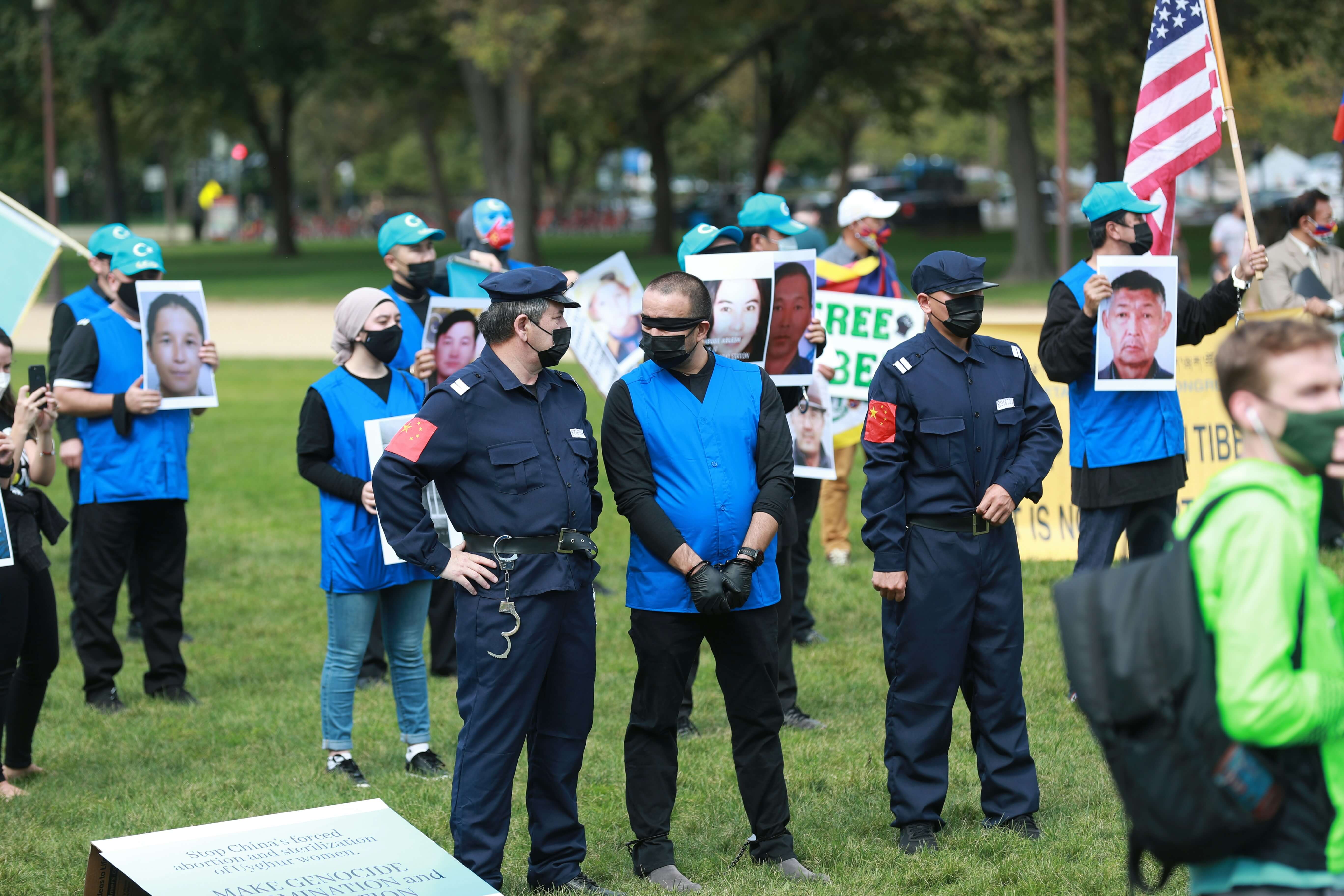 Security team at a London event